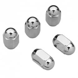 Yearone Caps-Accessories - Mr Gasket 7/16 Chrome Lug Nut Set
