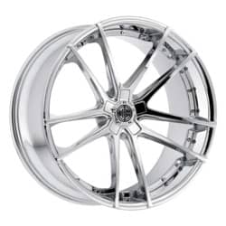 2Crave Number 34 20x8.5 Blank 5 Lug 35 ET 74.1 CB Chrome