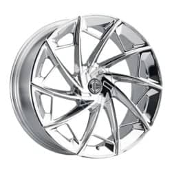 2Crave Number 36 20x8.5 Blank 5 Lug 35 ET 74.1 CB Chrome