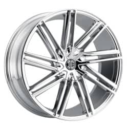 2Crave Number 39 18x8 Blank 5 Lug 35 ET 72.56 CB Chrome