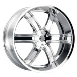 2Crave Number 44 20x9.5 6x135 30 ET 87 CB Chrome