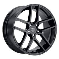 2Crave Number 54 20x9 Blank 5 Lug 35 ET 74.1 CB Gloss Black
