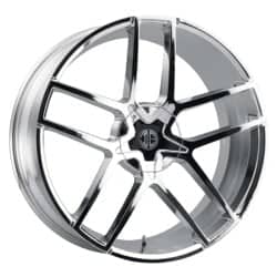 2Crave Number 64 24x10 Blank 6 Lug 15 ET 78.3 CB Chrome