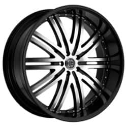 2Crave Number 11 22x9.5 6x139.7 30 ET 78.3 CB Gloss Black Machined