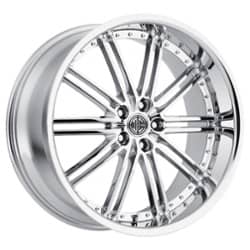 2Crave Number 33 20x8.5 5x120 35 ET 74.1 CB Chrome