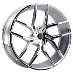 2Crave Number 51 18x8 5x100 35 ET 72.56 CB Chrome