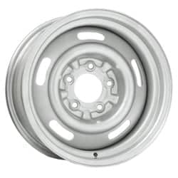 Wheel Vintiques 37 Series 5 Lug Pickup Rallye Silver