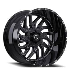 TIS Offroad 544BM 20x12 6x135 -44 ET 108.0 CB Gloss Black