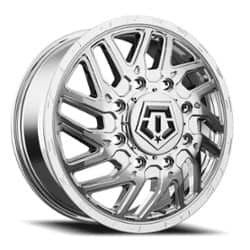 TIS Offroad 544C Dually 17x6.5 8x210 -140 ET 154.3 CB Chrome