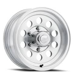 Allied Wheel 881MC Aluminum Mod Trailer 14x6 5x114.3 0 ET 81.03 CB Silver