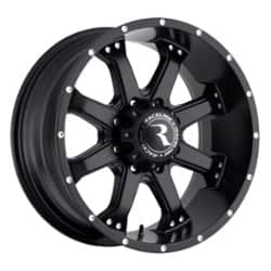 Raceline 991B Assault 16x8 5x114.3 0 ET 78.1 CB Black