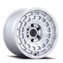 Black Rhino AWOL 17x8.5 6x139.7 -10 ET 106.1 CB Silver