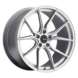 Advanti Hybris 19x8.5 5x114.3 35 ET 73.1 CB Machine Face Silver
