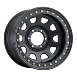 Allied Wheel 54M Daytona 15x10 5x114.3 -44 ET 82.6 CB Matte Black