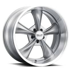 Alloy Creations AC505 17x7 5x127 0 ET 83.82 CB Grey Machined Lip