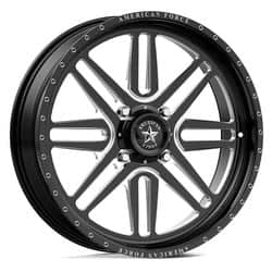 American Force K01 Summit UTV 20x7 4x156 0 ET 115 CB Black