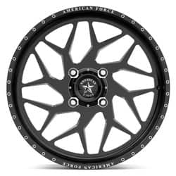 American Force K05 Coyote UTV 20x7 4x156 0 ET 115 CB Black Milled