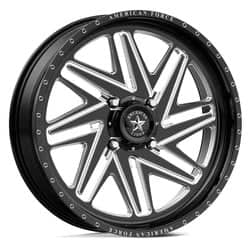American Force K08 Carver UTV 20x7 4x156 0 ET 115 CB Black
