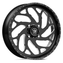 American Force K09 UFO UTV 20x7 4x137 0 ET 172 CB Black