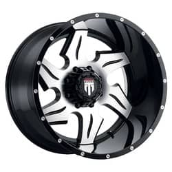 American Truxx AT163 Ninja 22x14 5x150 -76 ET 110.3 CB Black/Machined