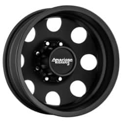 American Racing AR204 Baja Dually (Rear) 16x6 8x170 -134 ET 125.5 CB Satin Black