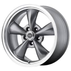 American Racing AR105M Torq Thrust M 16x7 5x114.3 35 ET 72.56 CB Anthracite/Mach Lip
