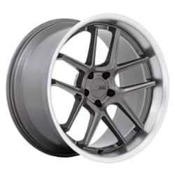 American Racing AR942 20x12 5x115 6 ET 71.5 CB Matte Gunmetal with Machined Lip