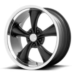 American Racing VN338 Torq Thrust Boss 20x8.5 5x114.3 2 ET 72.56 CB Textured Black with Diamond Cut Lip