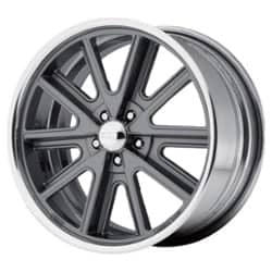 American Racing VN407 18x12 15 to 35 ET 76.5 CB Gray