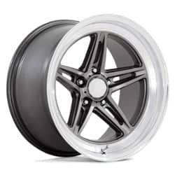 American Racing VN514 Groove 18x8 5x114.3 0 ET 72.56 CB Anthracite w/Diamond Cut Lip