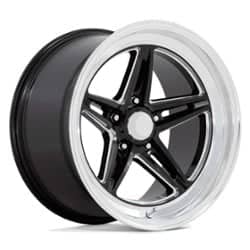 American Racing VN514 Groove 18x8 5x114.3 0 ET 72.56 CB Gloss Black Milled w/Diamond Cut Lip