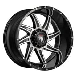 American Truxx AT162 Vortex 24x14 8x180 -76 ET 125.2 CB Black/Machined