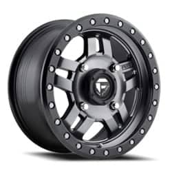 Fuel Anza UTV 14x7 4x156 13 ET 132.0 CB Matte Anthracite
