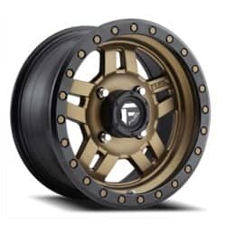 Fuel Anza UTV 14x7 4x156 13 ET 132.0 CB Bronze