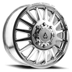 Arena Dually Rival Front 20x8.25 8x210 105 ET 154.29 CB Milled/Polished