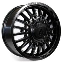 Arena Dually Thunder Front 22x8.25 8x210 105 ET 154.29 CB Gloss Black