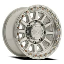 Arena Enduro A128 20x9 8x165.1 12 ET 125.1 CB Gloss Silver Machined