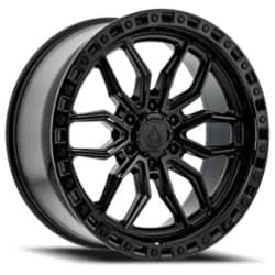 Arena Hustle Satin Black Center with Gloss Black Lip