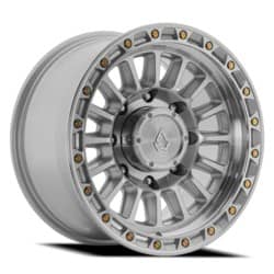 Arena Podium A130 17x8.5 6x139.7 25 ET 106.1 CB Gloss Silver Machined