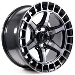 Arena Torque Gloss Black/Machined/Double Dark Tint