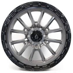 Arena Trek Gloss Gunmetal/Gloss Black Lip