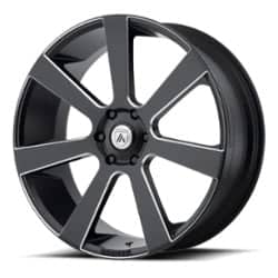 Asanti ABL-15 Apollo 24x9 6x139.7 35 ET 100.5 CB Satin Black Milled