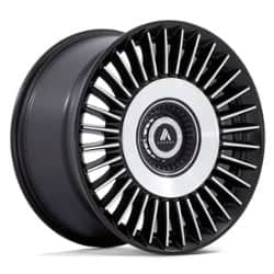 Asanti ABL-40 Tiara 20x9 5x112/5x120 27 ET 74.1 CB Satin Black Bright Machined Face