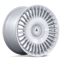 Asanti ABL-40 Tiara 20x9 5x112/5x120 27 ET 74.1 CB Gloss Silver w/Bright Machined Face