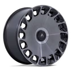 Asanti ABL-45 24x10 5x120 35 ET 72.56 CB Gloss Black Mach Face w/DDT