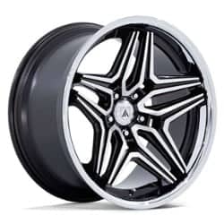 Asanti ABL-46 Duke 20x9 5x120 15 ET 74.1 CB Gloss Black Machined