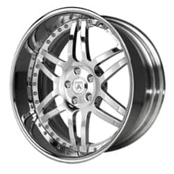 Asanti AF116 24x9.5 -127 to 86 ET 125.1 CB Custom Finish