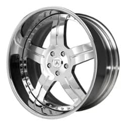 Asanti AF118 24x9.5 -127 to 86 ET 125.1 CB Custom Finish