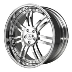 Asanti AF123 24x9.5 -127 to 86 ET 125.1 CB Custom Finish
