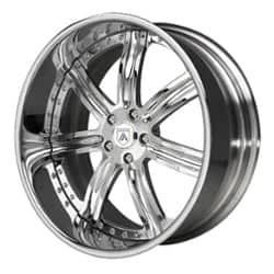 Asanti AF126 24x9.5 -127 to 86 ET 125.1 CB Custom Finish